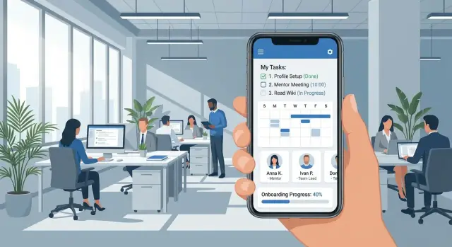 Как создать мобильное приложение для онбординга сотрудников