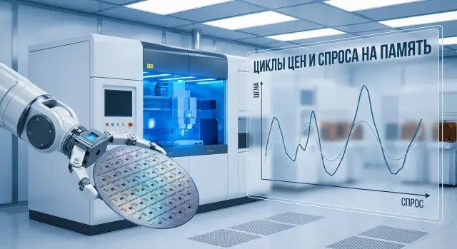 Micron и рынок памяти: циклы, техпроцессы и волатильность