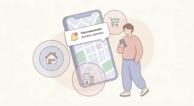 Как создать приложение с умными напоминаниями по геолокации