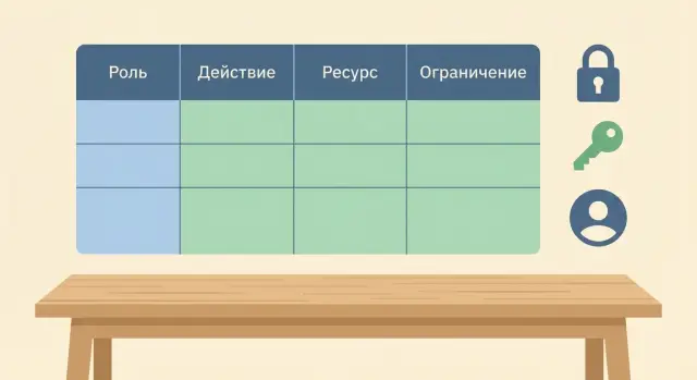 Матрица ролей и прав: как описать доступы без сюрпризов