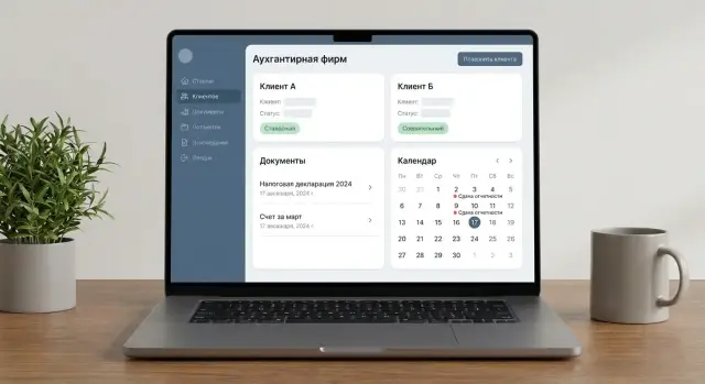 Как создать веб-приложение для бухфирмы: клиенты и сроки