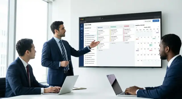 Как создать веб‑приложение для юрфирмы: дела и сроки