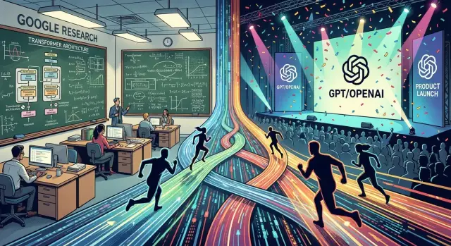 Как Google создала трансформеры и уступила первенство GPT