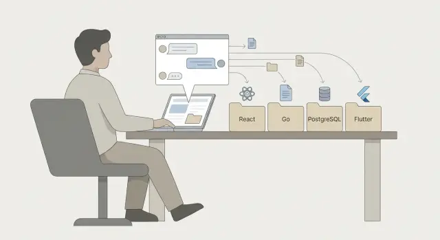 Экспорт исходного кода из vibe-coding платформы без привязки