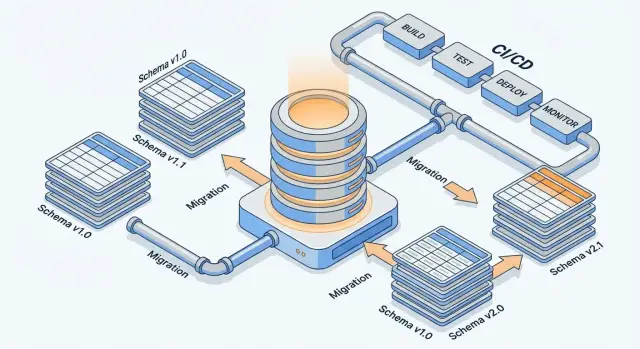 Эволюция схемы и миграции в системах, созданных ИИ
