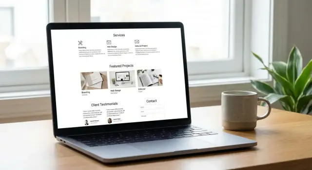 Как фрилансеру сделать личный сайт с услугами и кейсами