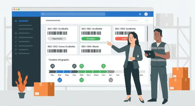 Как создать веб‑приложение для управления жизненным циклом SKU