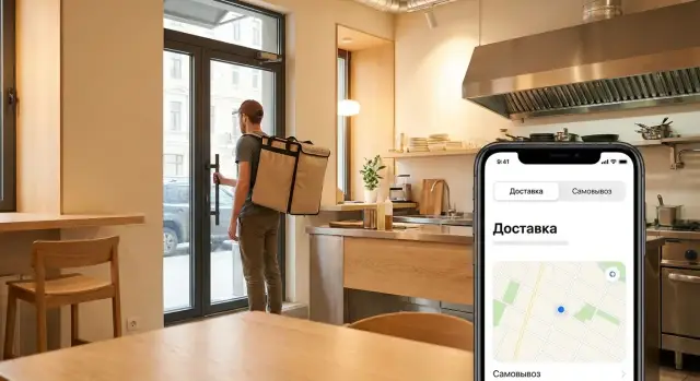 Как создать приложение для доставки еды и заказов на самовывоз