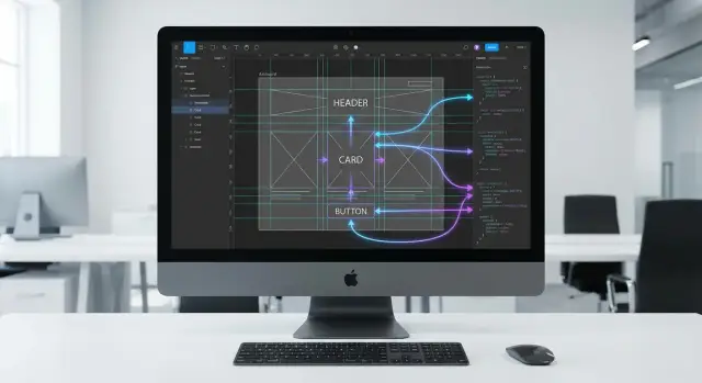 Как ИИ читает макет: иерархия, смысл и UI‑код на практике