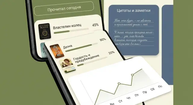 Мобильное приложение для трекинга чтения: минимальный ввод и AI