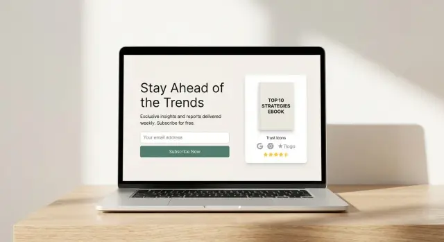 Лендинги для подписки на рассылку: паттерны конверсии