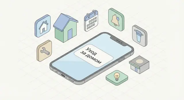 Как создать мобильное приложение для ухода за домом