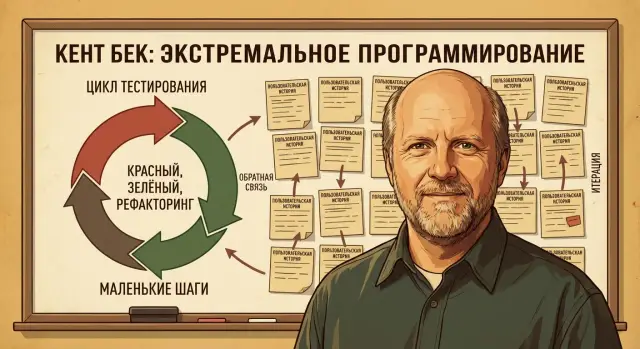 Кент Бек и Extreme Programming: истоки TDD и итераций