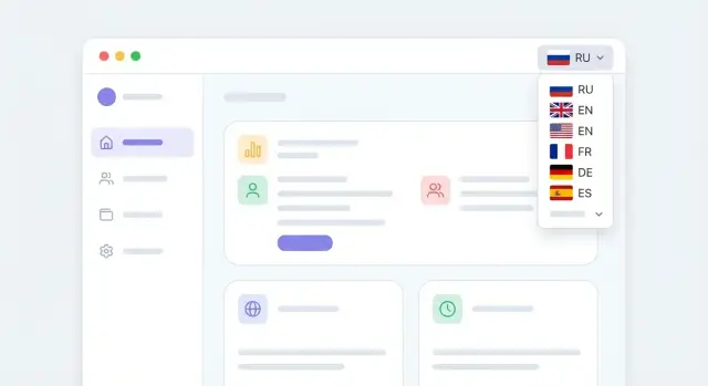Многоязычный сайт: простой способ добавить новые языки