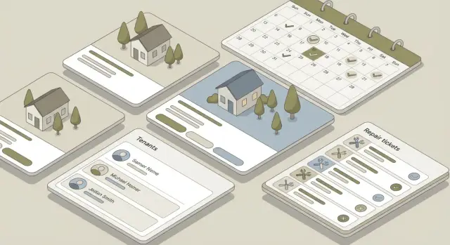 Веб‑приложение для управляющих недвижимостью: план разработки