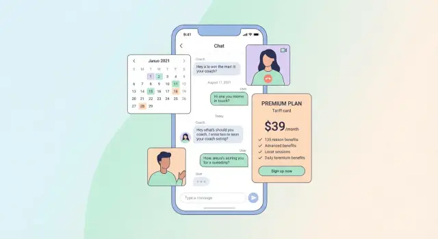Как создать мобильное приложение для коучинга по подписке