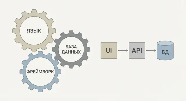 Язык, база данных и фреймворк: выбор как системы