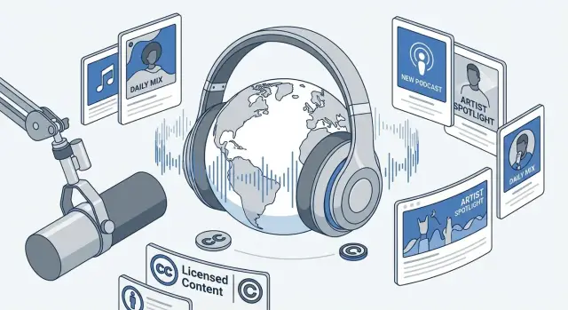 Spotify: персонализация, лицензии и инструменты авторов