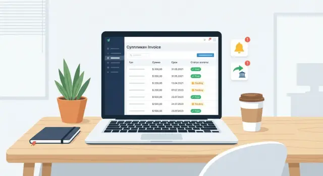 Как создать веб‑приложение для счетов и статуса оплат