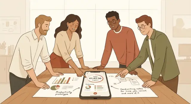 Как создать мобильное приложение для учёта времени и продуктивности