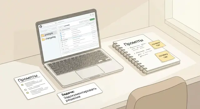 История промптов в репозитории: changelog и привязка к релизам