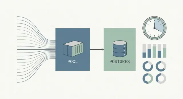 Настройка пула соединений Postgres: что чаще делает хуже