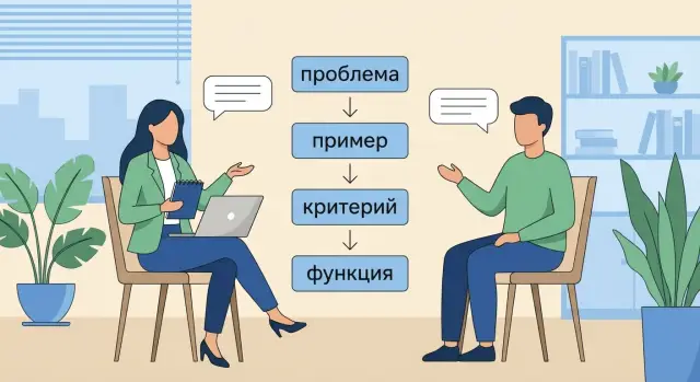 Вопросы для интервью по требованиям: 10 вопросов и перевод в функции