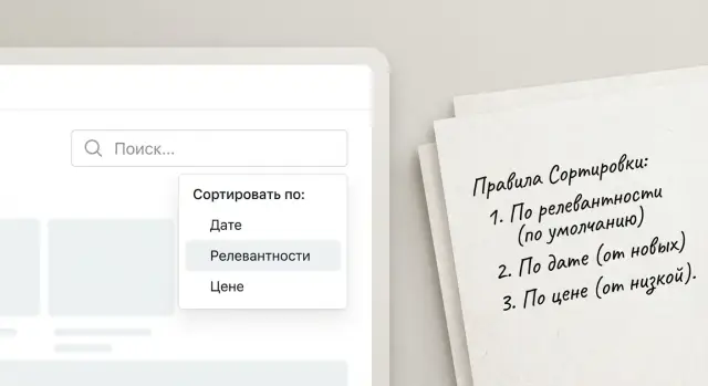 Правила поиска и фильтров в приложении: без пустой выдачи