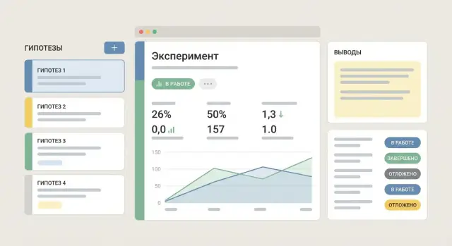 Как создать веб‑приложение для учета гипотез и выводов