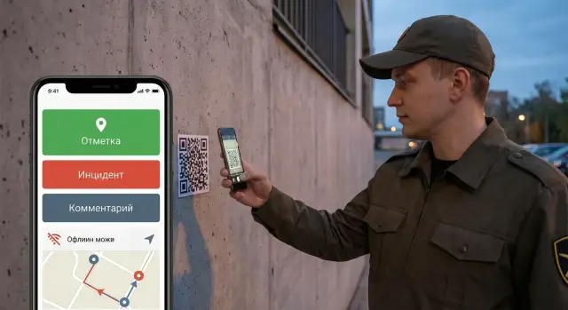 Мобильное приложение для обходов охраны: план и сбор отчётов