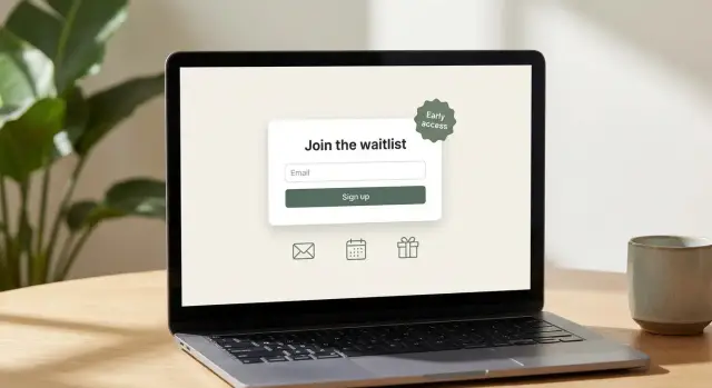 Сайт для листа ожидания и раннего доступа: пошагово