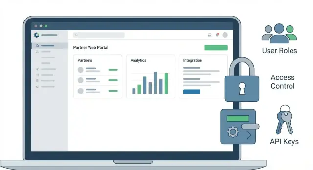 Как создать веб‑приложение партпортала и контроля доступа