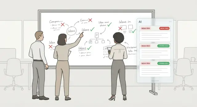 Почему стоит использовать ИИ, чтобы быстро отсекать слабые идеи