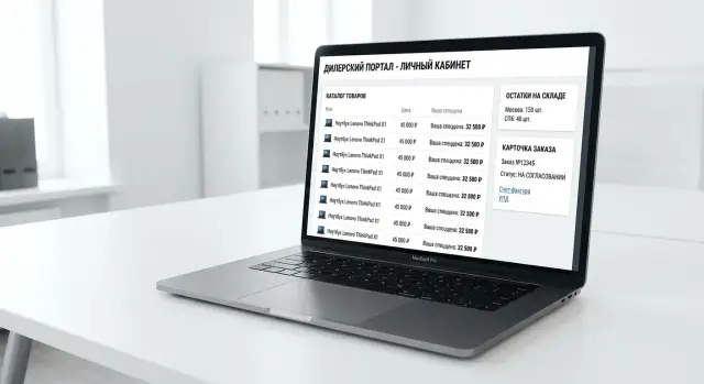Портал дилера для оптовых продаж: что включить в MVP