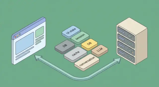 Как управлять состоянием на фронтенде и бэкенде AI‑приложений