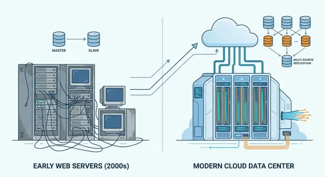 Как MySQL масштабировал ранний веб и живёт в продакшене