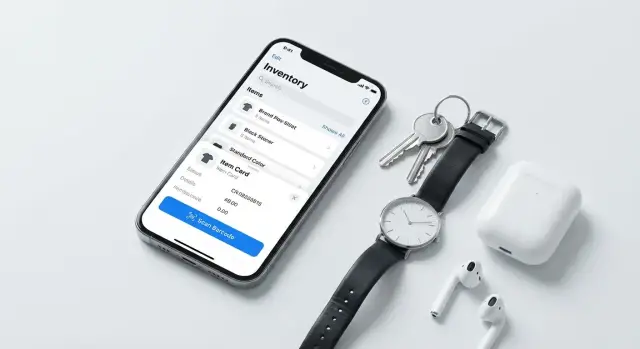 Как создать мобильное приложение для учёта личных вещей