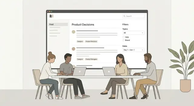 Как сделать сайт с публичной историей решений продукта