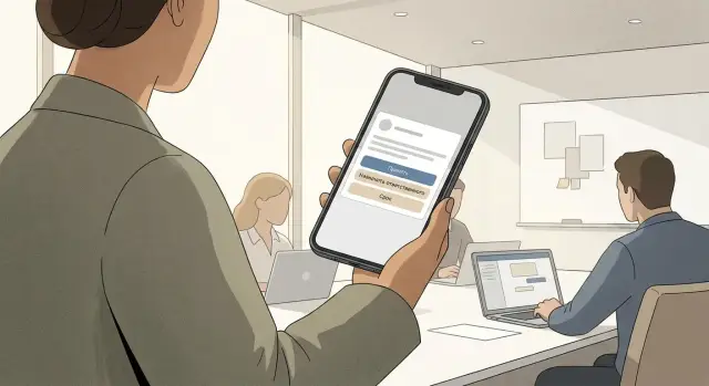 Как создать мобильное приложение для фиксации решений сразу