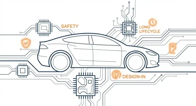 NXP в автоэлектронике: почему чипы «прилипают» надолго
