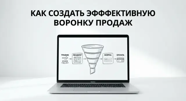 Как создать сайт, который работает как воронка продаж