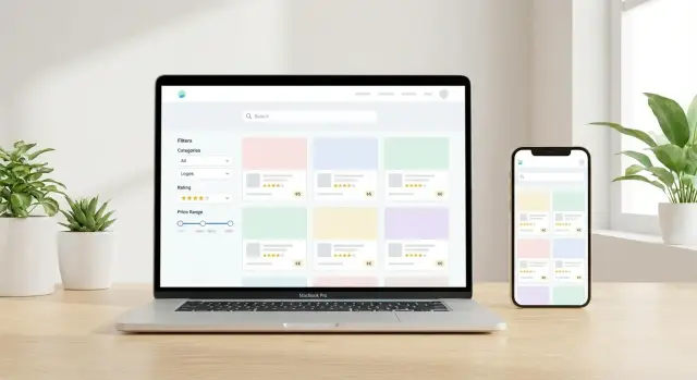 Как создать сайт‑каталог: поиск, фильтры и монетизация