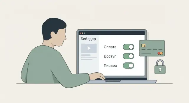 Как продавать онлайн‑курсы без кода: оплата и доступ