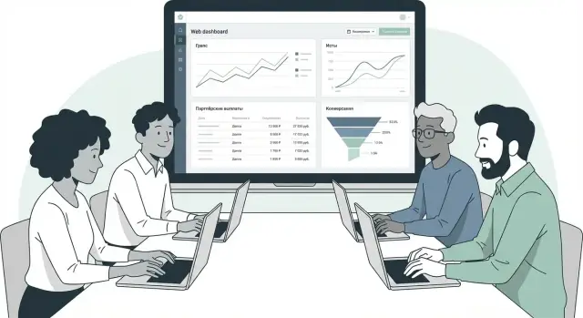 Как создать веб‑приложение для партнёрских программ и выплат