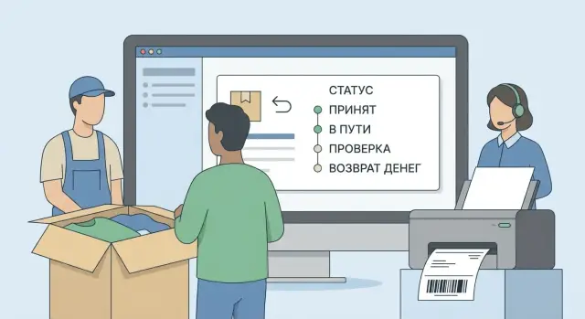 Возвраты и обмены одежды: простой процесс, который масштабируется