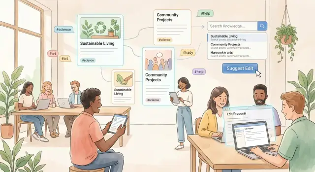 Как создать сайт для сообщества: база знаний с участием людей