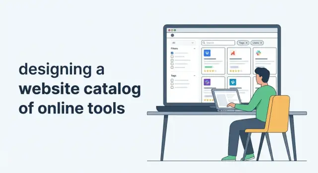 Как создать сайт-каталог онлайн-инструментов: план и запуск