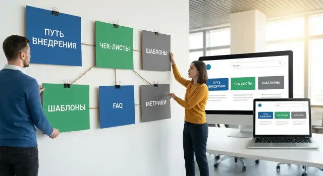Как создать сайт для плейбука внедрения продукта в компании