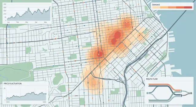 Как Uber превращает город в программируемую сеть поездок