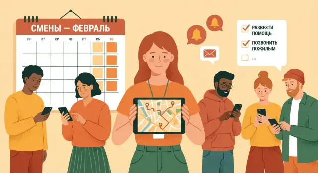 Как создать мобильное приложение для координации волонтёров